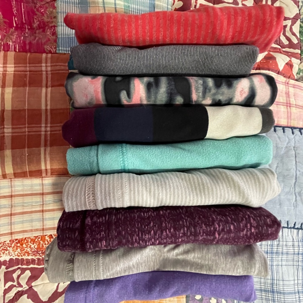 Lululemon-Vintage RacerBack Tanks-Set Of 9 Tops